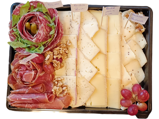 Plateau raclette + charcuterie /pers